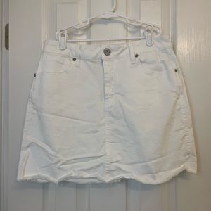 Mudd White Skirt Juniors 9 WORN ONCE